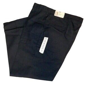 DSCP Quarterdeck Navy Blue Men's Regular Slacks Trousers Size 38x30 NWT